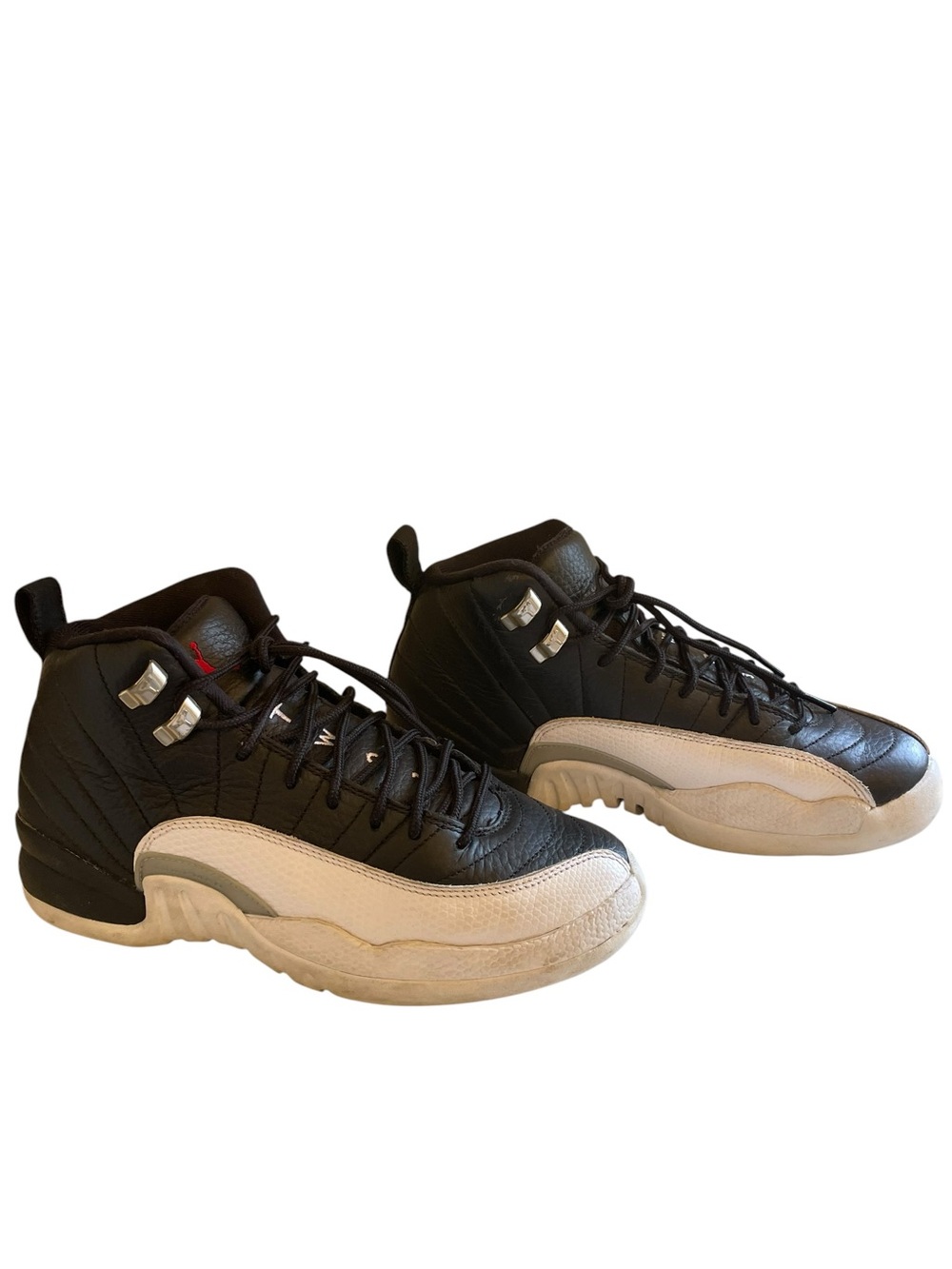 Jordan Black and White Retro Basketball Sneakers